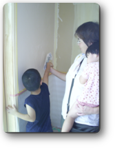 越谷市Ｏ様邸珪藻土施工